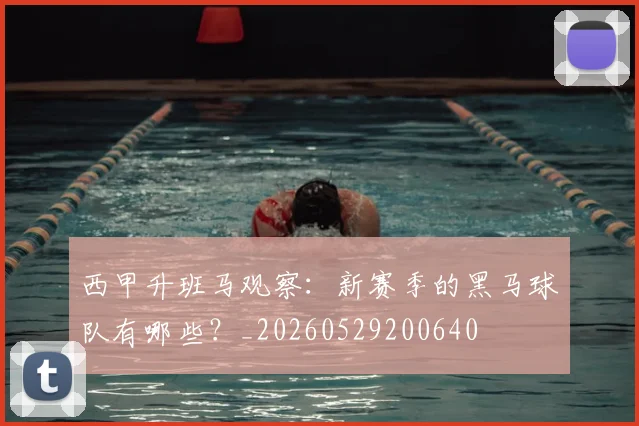 西甲升班马观察：新赛季的黑马球队有哪些？_20260529200640